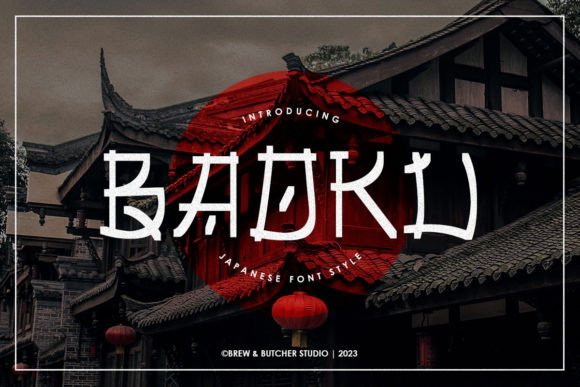 Baoku: Bringing Japanese Cultural Character to Your Design Projects