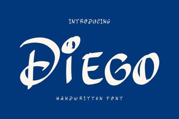 Diego: The Quirky Display Font for Authentic Designs
