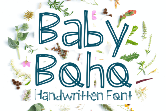 Embrace the Free Spirit: Why Baby Boho is the Perfect Handwritten Font for Your Next Creative Project
