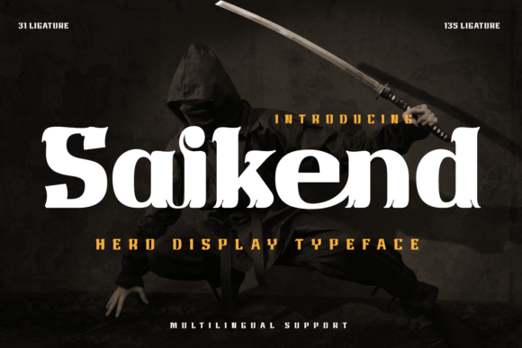 Forging Visual Identity: How Saikend Embodies the Spirit of Modern Heroism in Design