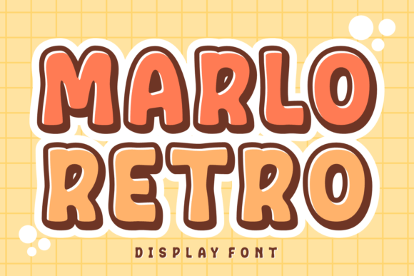 Marlo Retro: A Playful Serif for Vintage Branding