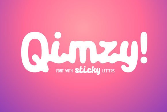 Qimzy: A Smooth, Bold Typeface for Modern Design