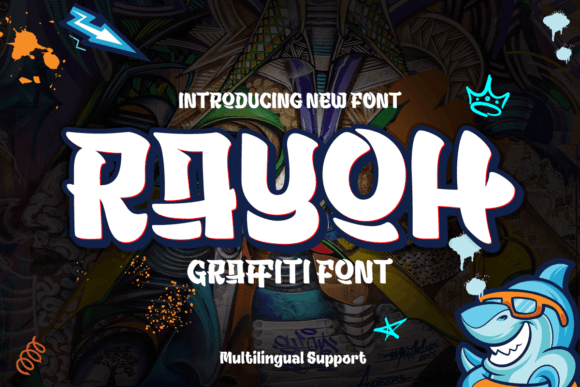 Rayoh: A Stylish Graffiti Font for Freedom-Loving Designs
