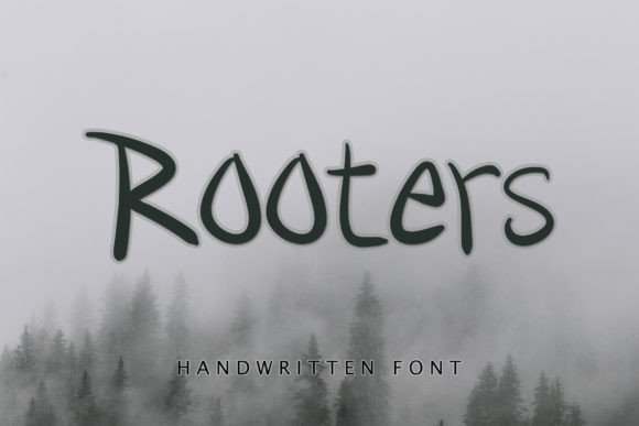 Rooters: A Handwritten Font for Authentic Branding