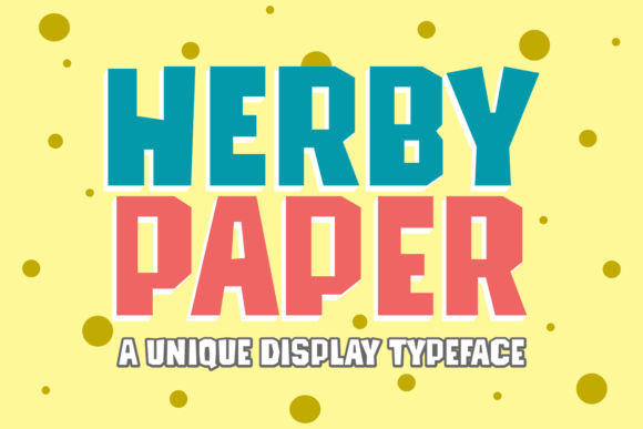 Strategic Typography: Leveraging Herby Paper for Authentic Brand Connection