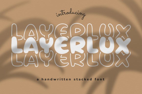 Unlocking Creative Potential with Layerlux: The Stacked Display Font That Changes Everything